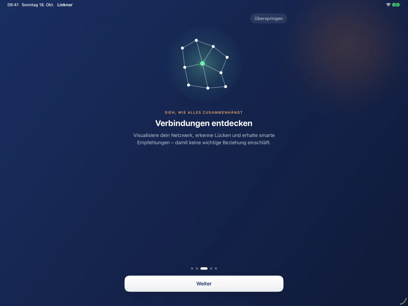 Seite 3: „Verbindungen entdecken“ – Netzwerk sehen und Lücken erkennen.
