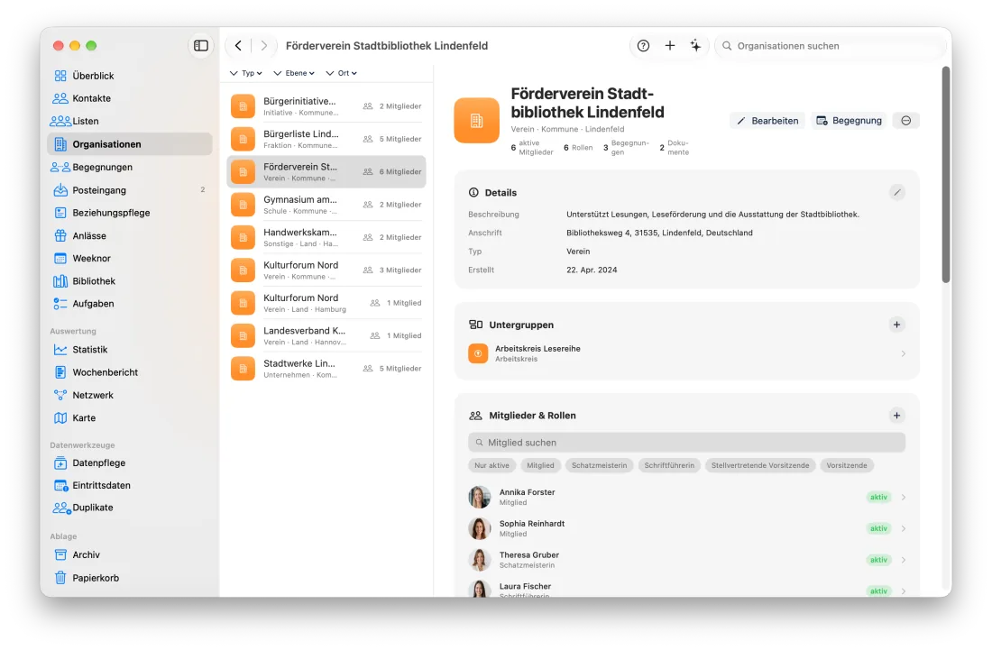 Organisationsprofil